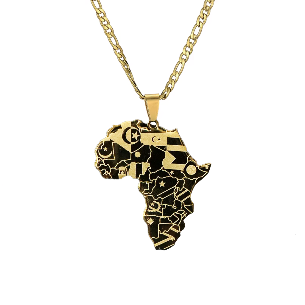 Welcome Back Home Africa pendant (PREORDER ONLY)