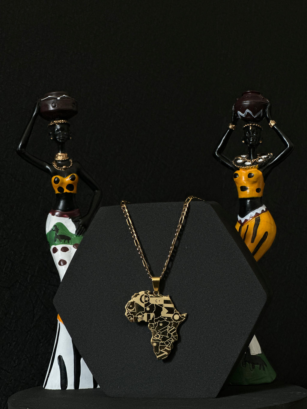 Welcome Back Home Africa pendant