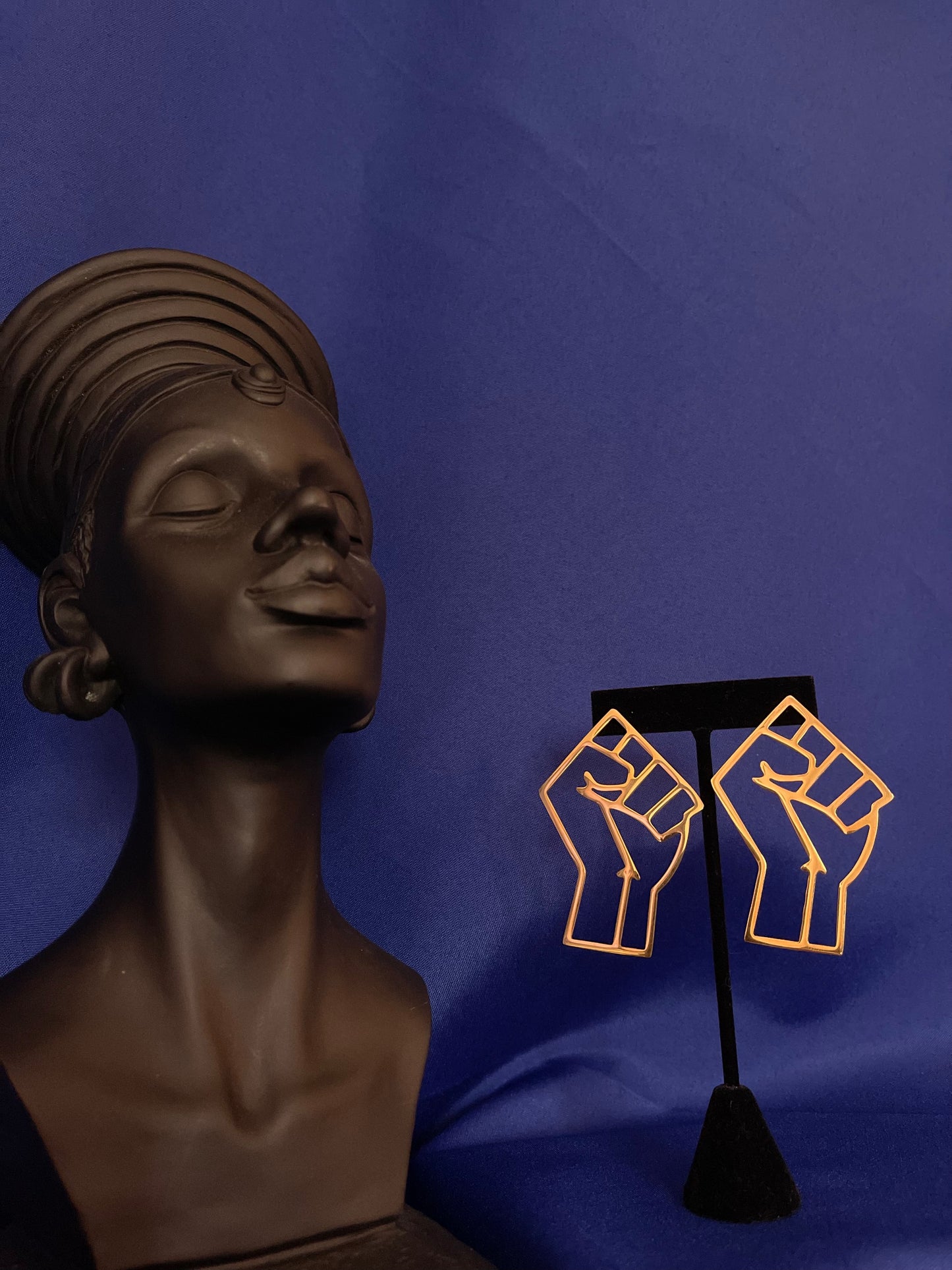 Fist Up Earrings