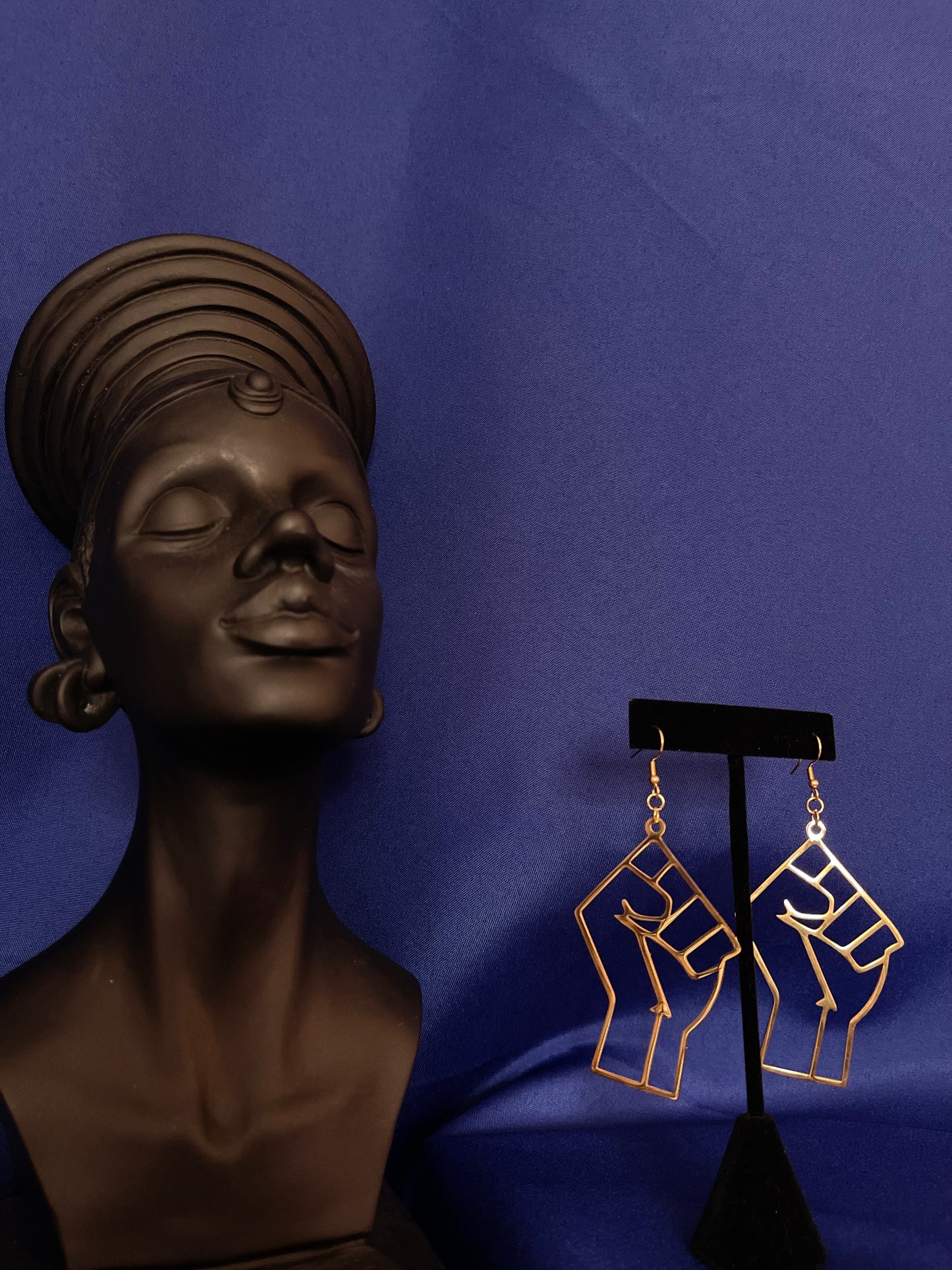 Fist Up Earrings